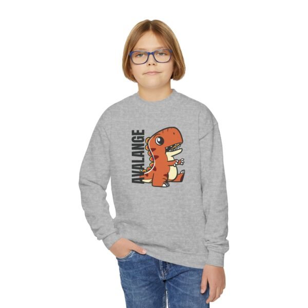 Dinosaur Loose fit Youth Crewneck Sweatshirt - Image 18
