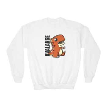 Dinosaur Loose fit Youth Crewneck Sweatshirt