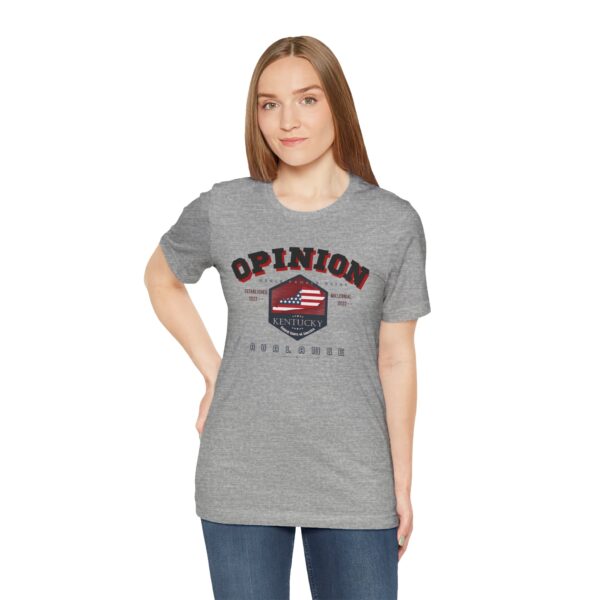 Opinion Unisex Jersey Short Sleeve Tee - Image 6