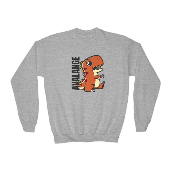 Dinosaur Loose fit Youth Crewneck Sweatshirt - Image 16