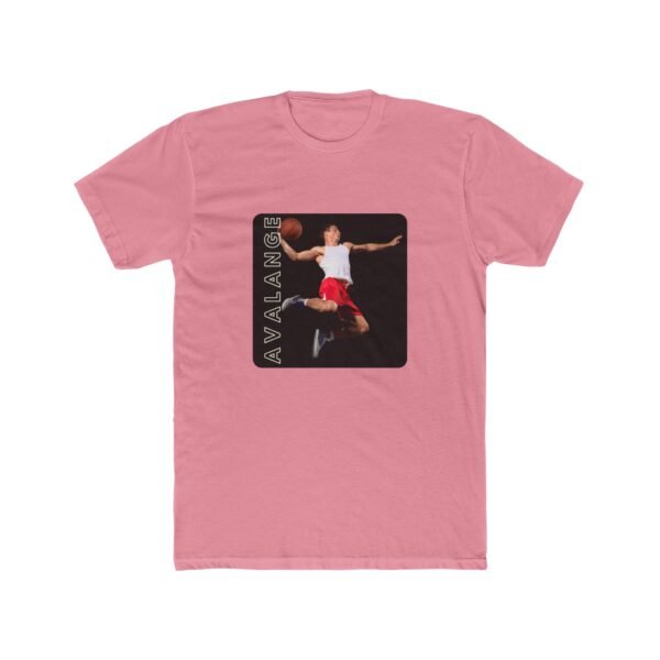Avalange's Game On Men's Basketball Cotton Crew Tee - Image 17