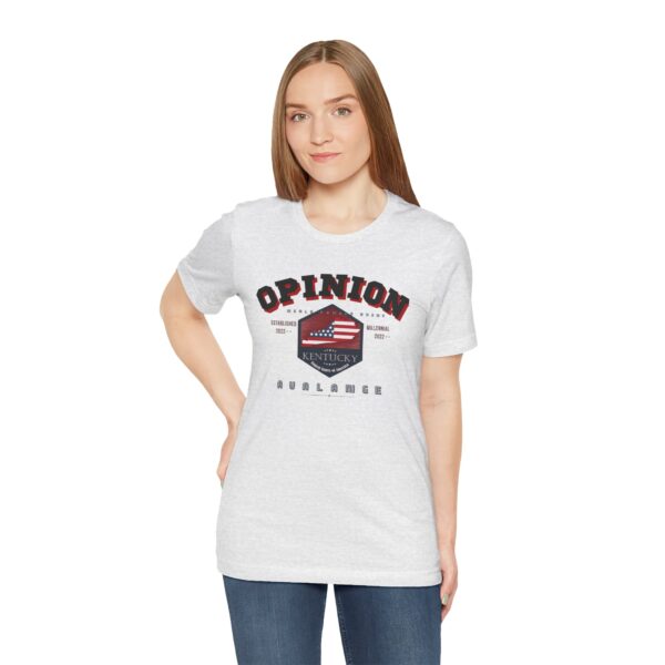 Opinion Unisex Jersey Short Sleeve Tee - Image 3