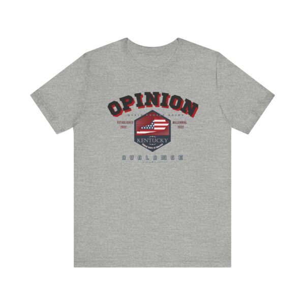 Opinion Unisex Jersey Short Sleeve Tee - Image 4