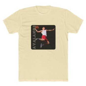 Avalange's Game On Men's Basketball Cotton Crew Tee