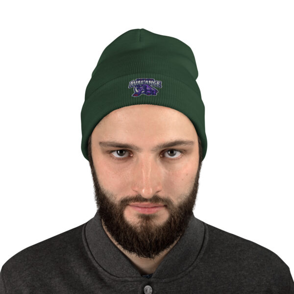 Avalange's Quality One-Size-Fits All Embroidered Beanie - Image 4