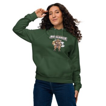 Unisex Eco Raglan Hoodie – Sustainably Soft, Effortlessly Cool