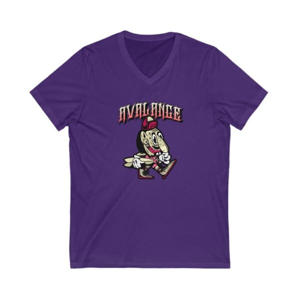Unisex Jersey Short Sleeve V-Neck T-shirt - Image 7