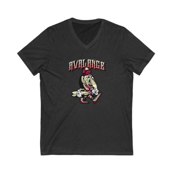 Unisex Jersey Short Sleeve V-Neck T-shirt - Image 3
