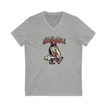Unisex Jersey Short Sleeve V-Neck T-shirt