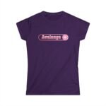 Women's Gradient Pink Square Soft style Tee