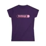 Women's Gradient Pink Square Soft style Tee