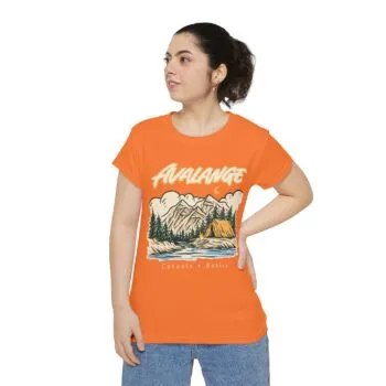 Women's Short Sleeve all-over casual t-shirt