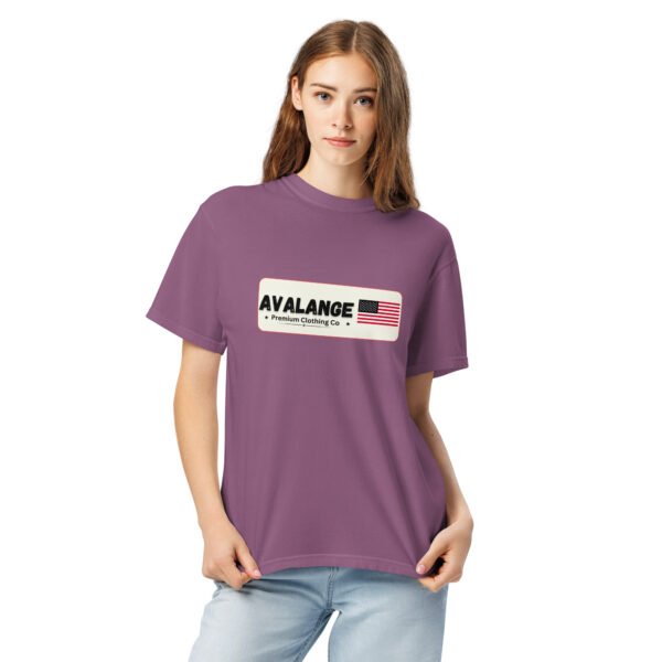 Unisex garment-dyed breathable 100% ring-spun cotton heavyweight t-shirt - Image 7