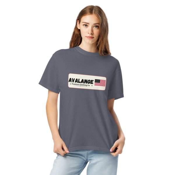 Unisex garment-dyed breathable 100% ring-spun cotton heavyweight t-shirt - Image 6