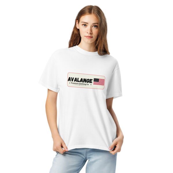 Unisex garment-dyed breathable 100% ring-spun cotton heavyweight t-shirt - Image 9
