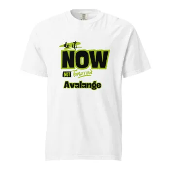 Unisex structured garment-dyed heavyweight t-shirt