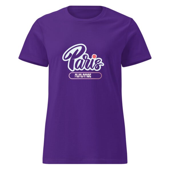 womens basic softstyle t shirt purple front 682264b544e7a