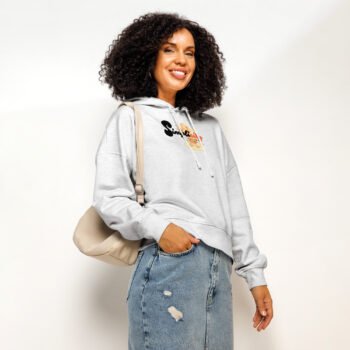 Women’s organic mid-weight hoodie