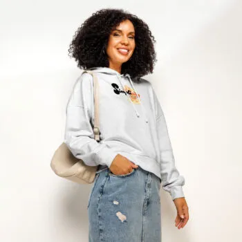 Women’s organic mid-weight hoodie