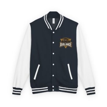 Unisex Heavyweight Letterman Jacket - Vintage Varsity Style for Sports Fans, Casual Outfits, College Events, Gifts