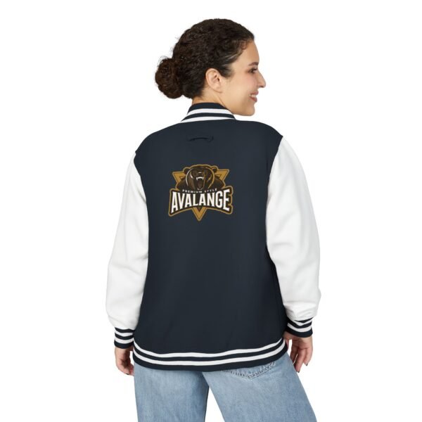 Unisex Heavyweight Letterman Jacket - Vintage Varsity Style for Sports Fans, Casual Outfits, College Events, Gifts - Image 4
