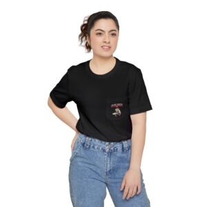 Unisex Graphic Pocket T-Shirt, Casual Tee, Gift for Him or Her, Vintage Style, Summer Essential, Comfortable Everyday Wear