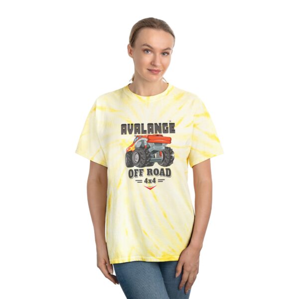 Vibrant Tie-Dye Tee, Youth Adventure T-Shirt, Summer Fun Shirt, Off-Road Enthusiast Apparel, Unique Summer Gift - Image 4