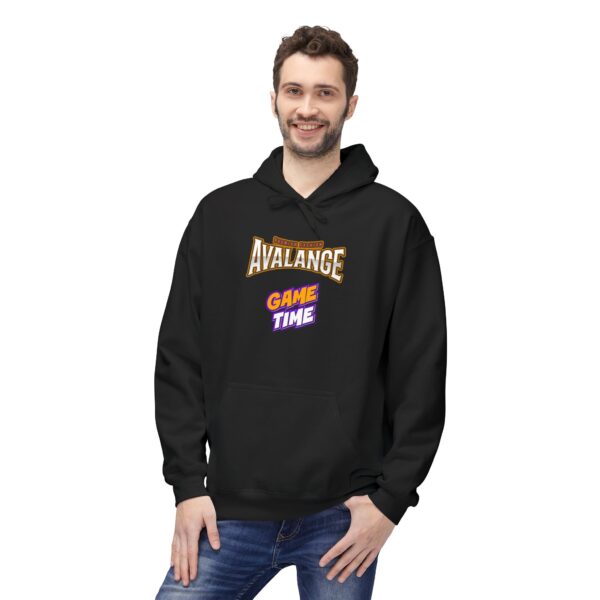 Fun Game Time Unisex Fleece Hoodie | Cozy Casual Wear, Unique Gift for Gamers, Stylish Lounge Sweater, Warm Hoodie for All Occasions - Image 8