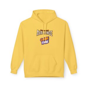 Fun Game Time Unisex Fleece Hoodie | Cozy Casual Wear, Unique Gift for Gamers, Stylish Lounge Sweater, Warm Hoodie for All Occasions