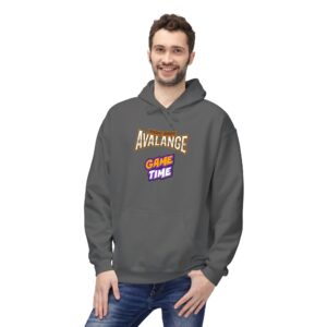 Fun Game Time Unisex Fleece Hoodie | Cozy Casual Wear, Unique Gift for Gamers, Stylish Lounge Sweater, Warm Hoodie for All Occasions