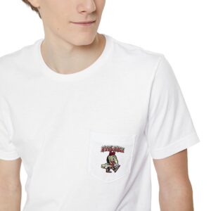 Unisex Graphic Pocket T-Shirt, Casual Tee, Gift for Him or Her, Vintage Style, Summer Essential, Comfortable Everyday Wear