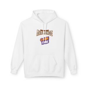Fun Game Time Unisex Fleece Hoodie | Cozy Casual Wear, Unique Gift for Gamers, Stylish Lounge Sweater, Warm Hoodie for All Occasions