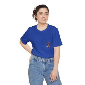 Unisex Graphic Pocket T-Shirt, Casual Tee, Gift for Him or Her, Vintage Style, Summer Essential, Comfortable Everyday Wear