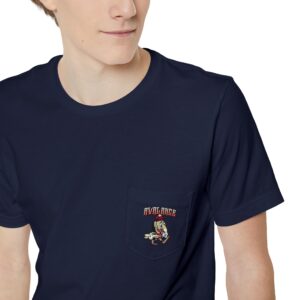 Unisex Graphic Pocket T-Shirt, Casual Tee, Gift for Him or Her, Vintage Style, Summer Essential, Comfortable Everyday Wear