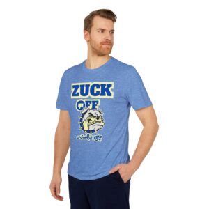 Our Zuck Off, what Mark said to Elon is Unisex Sport T-Shirt | Funny Workout Tee, Fitness Gift, Gym Shirt, Birthday Present, Trendy Casual Wear