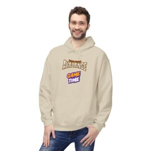 Fun Game Time Unisex Fleece Hoodie | Cozy Casual Wear, Unique Gift for Gamers, Stylish Lounge Sweater, Warm Hoodie for All Occasions