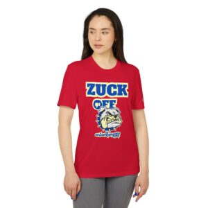 Our Zuck Off, what Mark said to Elon is Unisex Sport T-Shirt | Funny Workout Tee, Fitness Gift, Gym Shirt, Birthday Present, Trendy Casual Wear