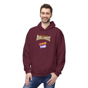 Fun Game Time Unisex Fleece Hoodie | Cozy Casual Wear, Unique Gift for Gamers, Stylish Lounge Sweater, Warm Hoodie for All Occasions