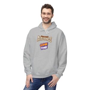 Fun Game Time Unisex Fleece Hoodie | Cozy Casual Wear, Unique Gift for Gamers, Stylish Lounge Sweater, Warm Hoodie for All Occasions