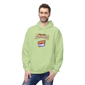 Fun Game Time Unisex Fleece Hoodie | Cozy Casual Wear, Unique Gift for Gamers, Stylish Lounge Sweater, Warm Hoodie for All Occasions