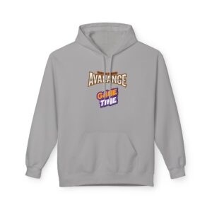 Fun Game Time Unisex Fleece Hoodie | Cozy Casual Wear, Unique Gift for Gamers, Stylish Lounge Sweater, Warm Hoodie for All Occasions