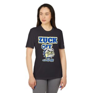 Our Zuck Off, what Mark said to Elon is Unisex Sport T-Shirt | Funny Workout Tee, Fitness Gift, Gym Shirt, Birthday Present, Trendy Casual Wear