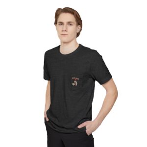 Unisex Graphic Pocket T-Shirt, Casual Tee, Gift for Him or Her, Vintage Style, Summer Essential, Comfortable Everyday Wear