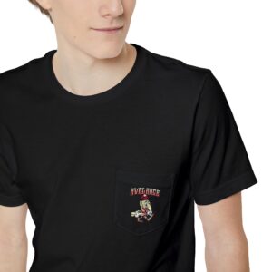Unisex Graphic Pocket T-Shirt, Casual Tee, Gift for Him or Her, Vintage Style, Summer Essential, Comfortable Everyday Wear