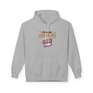Fun Game Time Unisex Fleece Hoodie | Cozy Casual Wear, Unique Gift for Gamers, Stylish Lounge Sweater, Warm Hoodie for All Occasions