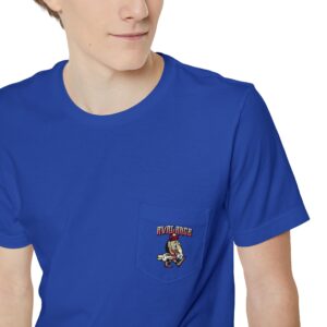 Unisex Graphic Pocket T-Shirt, Casual Tee, Gift for Him or Her, Vintage Style, Summer Essential, Comfortable Everyday Wear