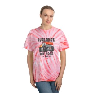 Vibrant Tie-Dye Tee, Youth Adventure T-Shirt, Summer Fun Shirt, Off-Road Enthusiast Apparel, Unique Summer Gift