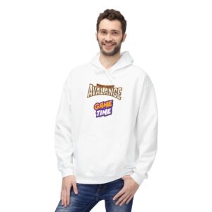 Fun Game Time Unisex Fleece Hoodie | Cozy Casual Wear, Unique Gift for Gamers, Stylish Lounge Sweater, Warm Hoodie for All Occasions