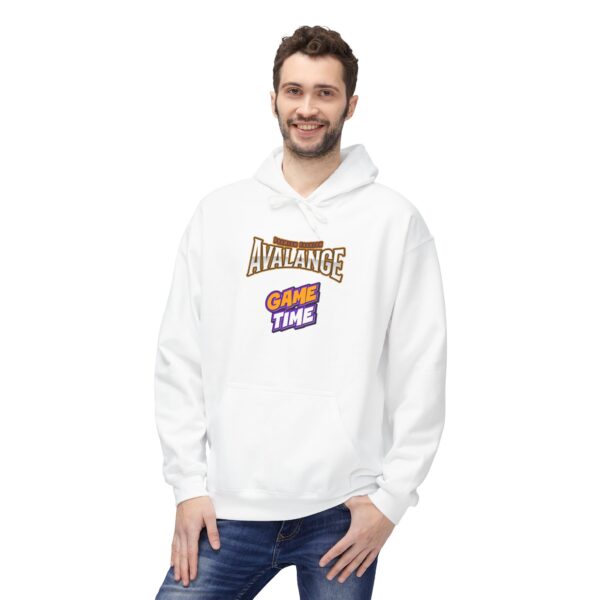 Fun Game Time Unisex Fleece Hoodie | Cozy Casual Wear, Unique Gift for Gamers, Stylish Lounge Sweater, Warm Hoodie for All Occasions - Image 4
