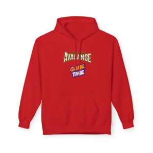 Fun Game Time Unisex Fleece Hoodie | Cozy Casual Wear, Unique Gift for Gamers, Stylish Lounge Sweater, Warm Hoodie for All Occasions